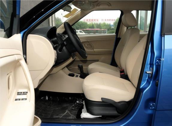 晶锐 2014款 1.4L 自动晶致版 车厢座椅   前排空间