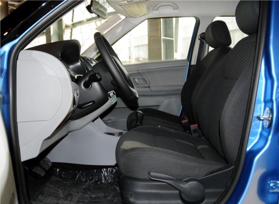晶锐 2014款 1.4L 手动晶灵版 车厢座椅   前排空间