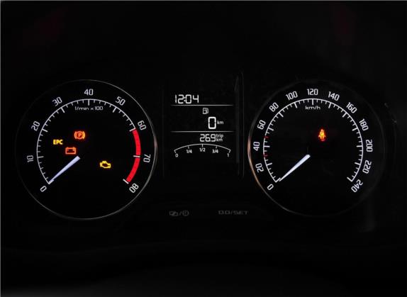 晶锐 2014款 1.6L 手动Sport版 中控类   仪表盘