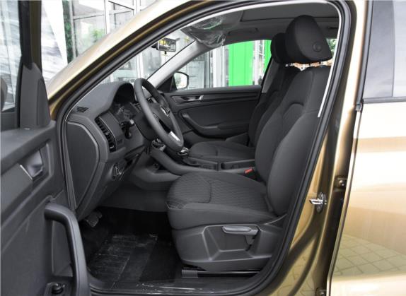 柯迪亚克 2017款 TSI330 5座两驱标准版 车厢座椅   前排空间