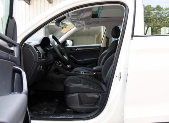 柯迪亚克 2017款 TSI330  5座两驱舒适版 车厢座椅   前排空间