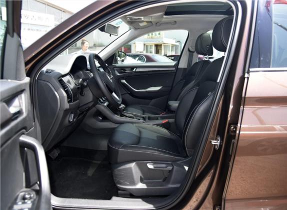 柯迪亚克 2017款 TSI330 5座两驱豪华版 车厢座椅   前排空间