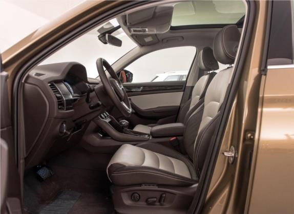 柯迪亚克 2017款 TSI330 7座两驱豪华版 车厢座椅   前排空间