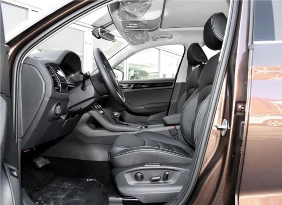 柯迪亚克 2018款 TSI330 7座两驱豪华优享版 车厢座椅   前排空间
