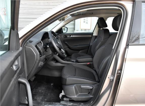 柯迪亚克 2018款 改款 TSI330 5座两驱舒适版 车厢座椅   前排空间