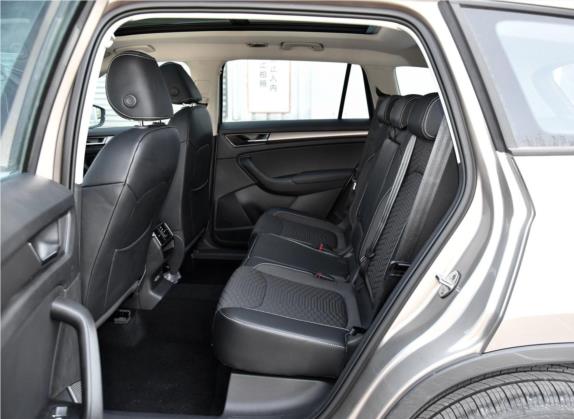柯迪亚克 2018款 改款 TSI330 5座两驱舒适版 车厢座椅   后排空间