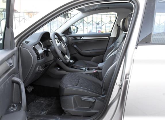 柯迪亚克 2019款 TSI330 5座两驱舒适版 国VI 车厢座椅   前排空间