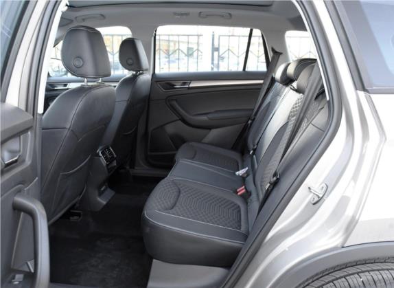 柯迪亚克 2019款 TSI330 5座两驱舒适版 国VI 车厢座椅   后排空间