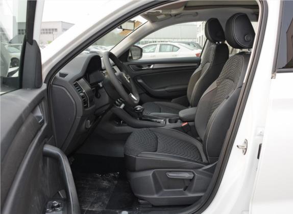 柯迪亚克 2019款 改款 TSI330 5座两驱舒适版 国V 车厢座椅   前排空间