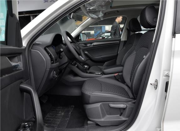 柯迪亚克 2019款 改款 TSI330 5座两驱舒适版 国VI 车厢座椅   前排空间