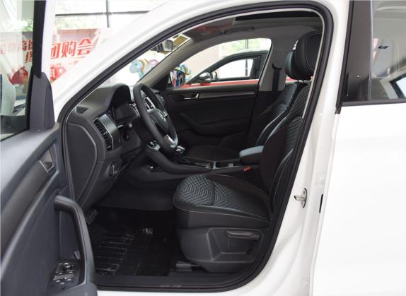 柯迪亚克 2020款 TSI330 5座两驱舒适版 车厢座椅   前排空间