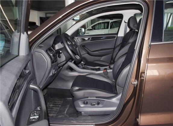 柯迪亚克 2020款 TSI330 5座两驱豪华优享版 车厢座椅   前排空间