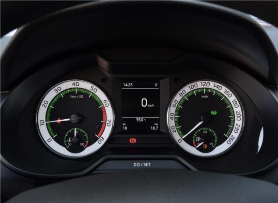 明锐 2019款 旅行车 TSI230 DSG豪华版 国VI 中控类   仪表盘