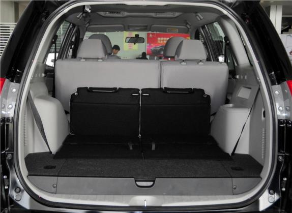 帕杰罗·劲畅 2013款 3.0L 自动四驱行政版 车厢座椅   后备厢