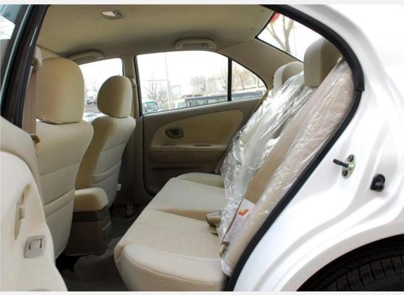 蓝瑟 2010款 卓越版 1.6L 手动舒适型 车厢座椅   后排空间