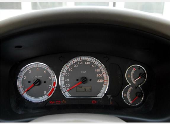 蓝瑟 2010款 卓越版 1.6L 手动舒适型 中控类   仪表盘