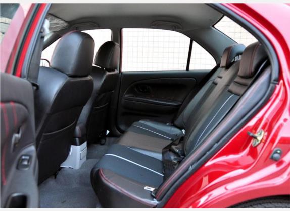 蓝瑟 2010款 1.6L 手动舒适运动型 车厢座椅   后排空间