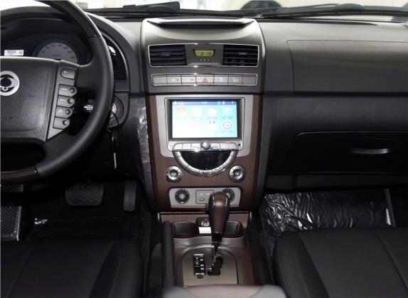 雷斯特W 2014款 2.0T 四驱豪华导航版7座 中控类   中控台
