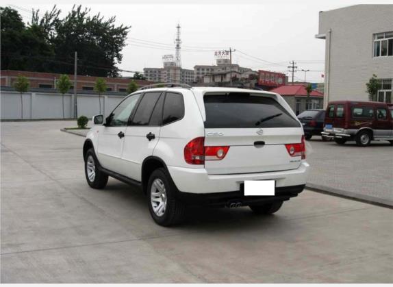 双环SCEO 2005款 2.4L 四驱手动超豪华型 外观   斜后