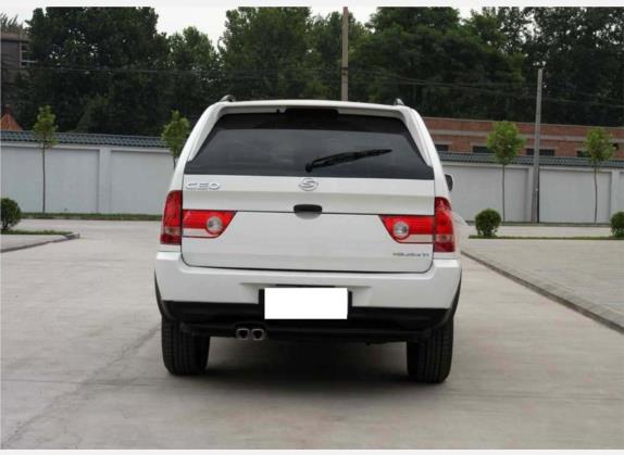 双环SCEO 2005款 2.4L 四驱手动超豪华型 外观   正后