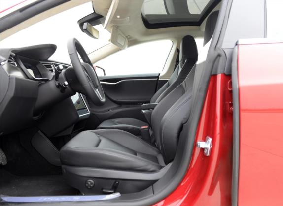 Model S 2015款 Model S P85D 车厢座椅   前排空间