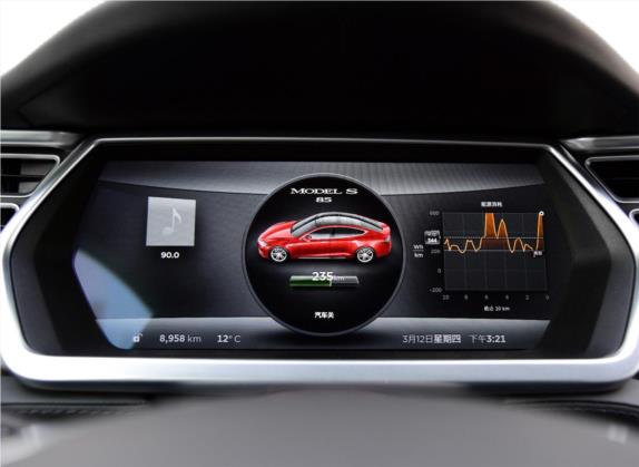 Model S 2015款 Model S 85 中控类   仪表盘