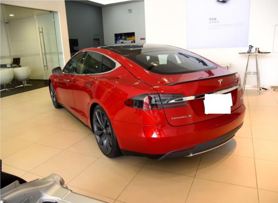 Model S 2015款 Model S P90D 外观   斜后