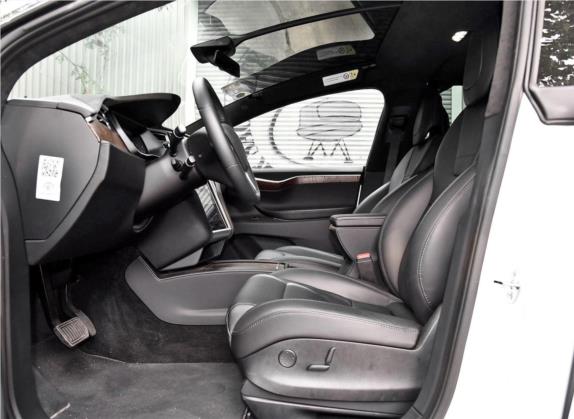 Model X 2016款 Model X 75D 车厢座椅   前排空间