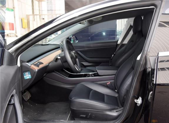 Model 3(进口) 2019款 长续航全轮驱动版 车厢座椅   前排空间