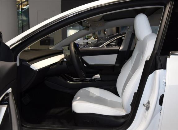 Model 3 2020款 标准续航后驱升级版 车厢座椅   前排空间