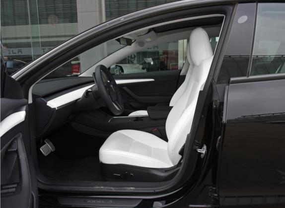 Model 3 2021款 改款 Performance高性能全轮驱动版 3D1 车厢座椅   前排空间