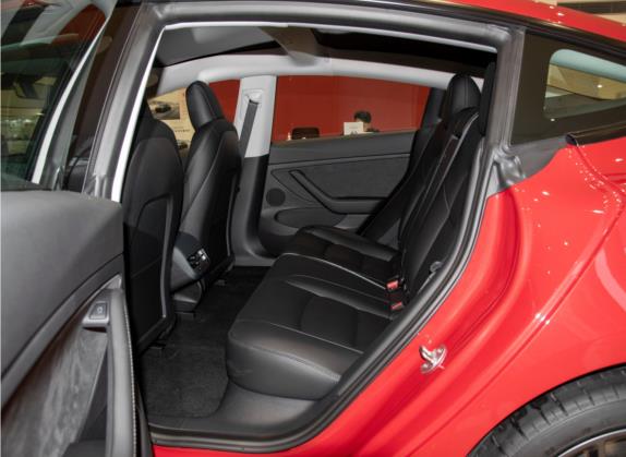Model 3 2022款 Performance高性能全轮驱动版 车厢座椅   后排空间