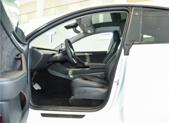 Model Y 2021款 Performance高性能全轮驱动版 车厢座椅   前排空间