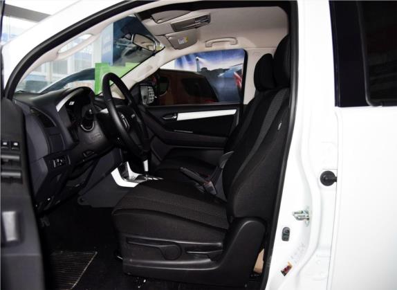 mu-X牧游侠 2015款 2.5T 两驱自动畅游型 7座 车厢座椅   前排空间