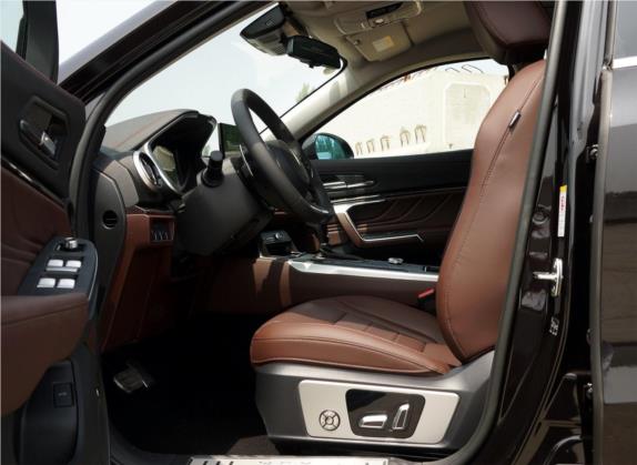 魏牌 VV5 2019款 升级款 2.0T 两驱超豪型 国VI 车厢座椅   前排空间