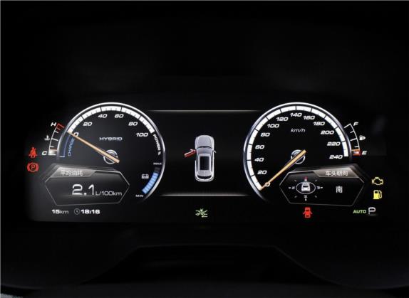 魏牌 P8 2018款 2.0T 尊享型 中控类   仪表盘