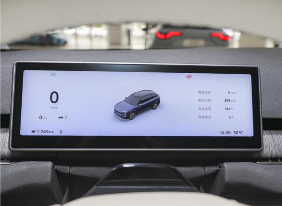 蔚来ES7 2022款 100kWh 中控类   仪表盘