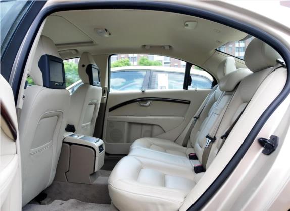 沃尔沃S80L 2012款 3.0T T6 AWD 智尊版 车厢座椅   后排空间