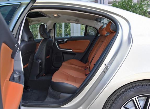 沃尔沃S60 2019款 S60L 改款 T5 智驭菁英版 车厢座椅   后排空间