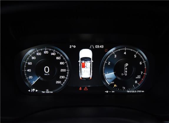 沃尔沃XC60 2018款 T5 四驱智远运动版 中控类   仪表盘