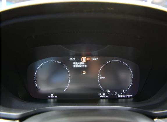 沃尔沃S60新能源 2020款 T8 E驱混动 四驱智雅运动版 中控类   仪表盘