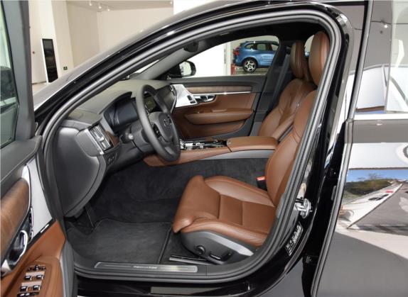 沃尔沃S90新能源 2021款 T8 E驱混动 智雅豪华版 车厢座椅   前排空间