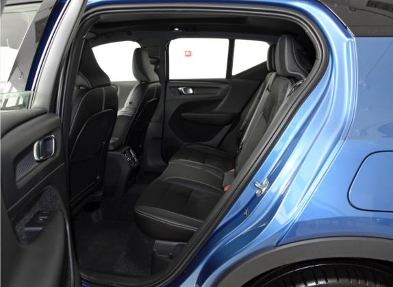 沃尔沃XC40新能源 2021款 P8 纯电 四驱智雅运动版 车厢座椅   后排空间