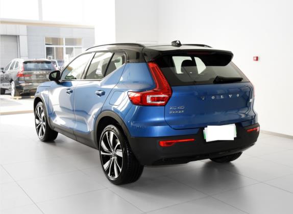 沃尔沃XC40新能源 2021款 P8 纯电 四驱智雅运动版 外观   斜后