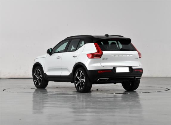 沃尔沃XC40(进口) 2019款 T5 四驱运动日暮水晶白限定版 外观   斜后