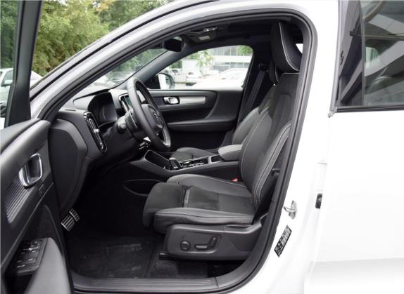 沃尔沃XC40(进口) 2019款 T5 四驱运动日暮水晶白 车厢座椅   前排空间