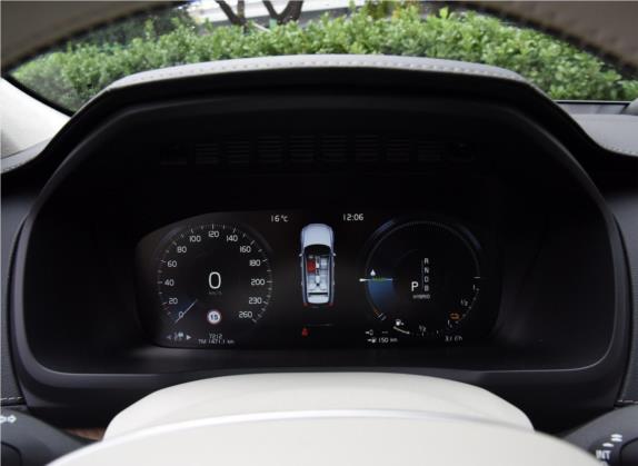 沃尔沃XC90新能源 2019款 E驱混动 T8 荣誉版 3座 国V 中控类   仪表盘