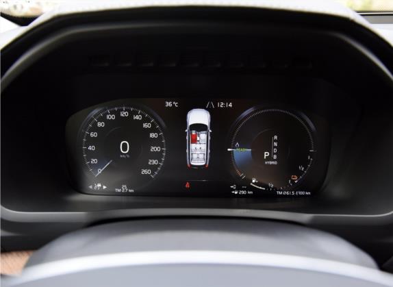 沃尔沃XC90新能源 2019款 E驱混动 T8 智尊版 7座 国VI 中控类   仪表盘