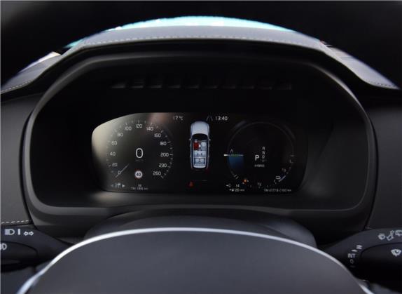 沃尔沃XC90新能源 2020款 E驱混动 T8 智尊豪华版 7座 中控类   仪表盘