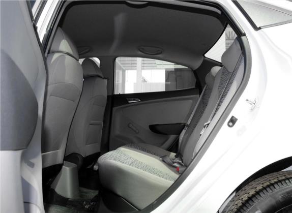 瑞纳 2014款 1.4L 自动时尚型GS 车厢座椅   后排空间